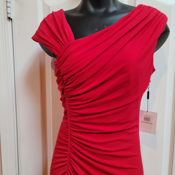 Calvin Klein NWT column dress - GORGEOUS - Picture 2 of 8